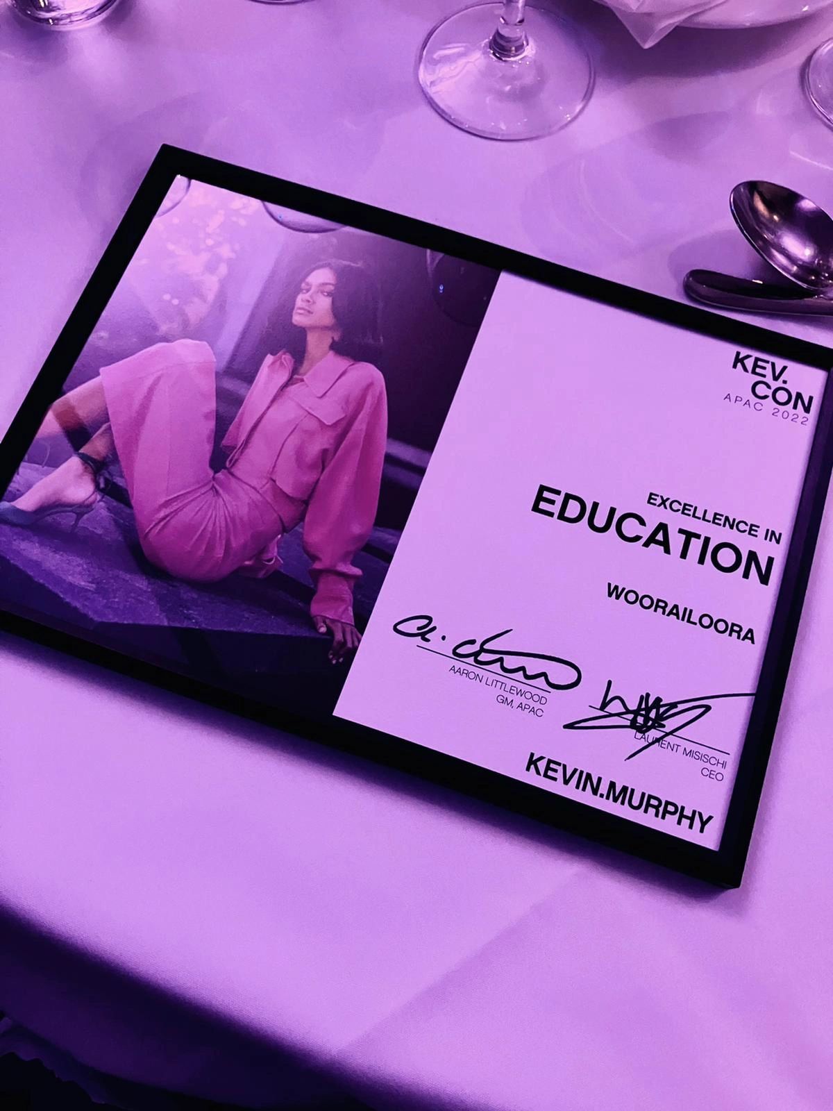 KEVIN.MURPHY SINGAPORE WE WON!